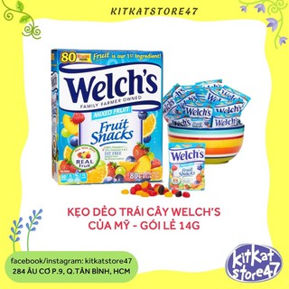 KẸO DẺO TRÁI CÂY WELCH’S CỦA MỸ - COMBO 5 GÓI
