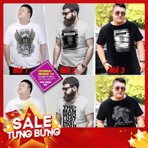 Xưởng May Chuyên Sỉ ✨ ❤ Kiểu HotThời trang dạo phố cho người béo bụng - Áo phông chất thun cotton in hình siêu đẹp