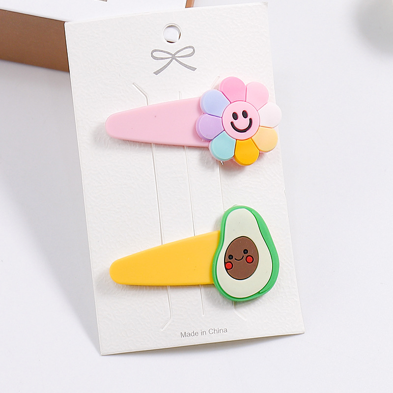 Kẹp tóc thiết kế kiểu họa tiết hoạt hình dễ thương Jp5