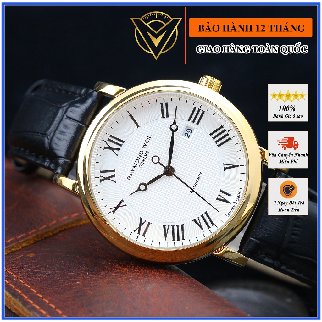 Đồng Hồ - Đồng Hồ Nam - Dây Da Cao Cấp - Full Box - Phong Cách Đẳng Cấp Thời Thượng - Bảo Hành 12 Tháng