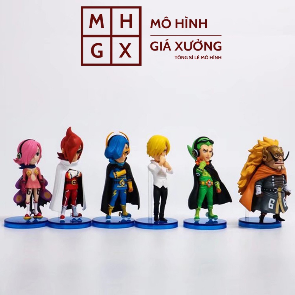 Mo Hinh Gia đinh Vinsmoke Germa 66 Family Wcf Full Box Gia đinh Sanji Hắc Cước Figure One Piece Gia Cạnh Tranh