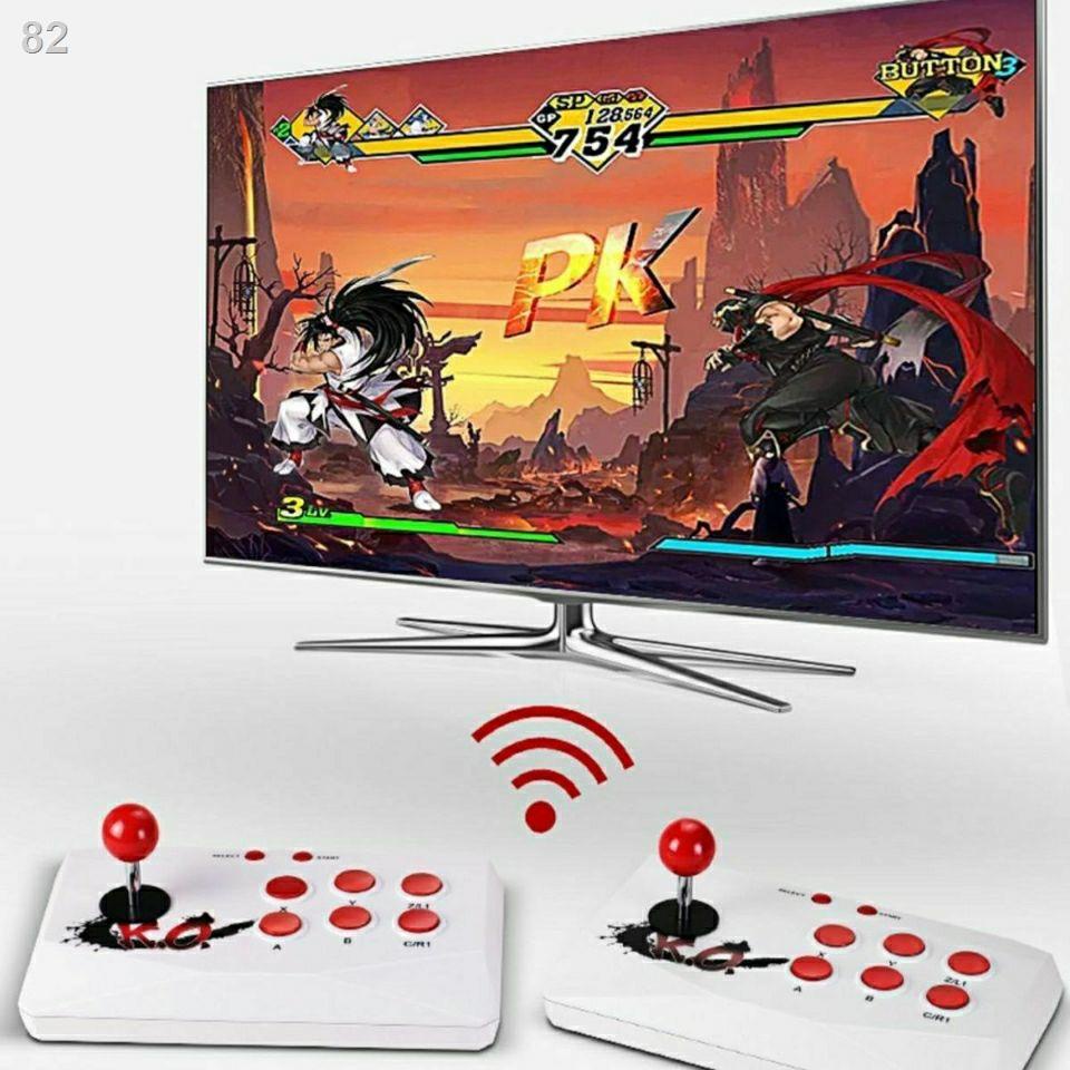 【chuyên gia săn sale】✣☃Máy chơi game cần điều khiển kết nối không dây TV retro bully arcade đôi FC trò điện tử cầm tay