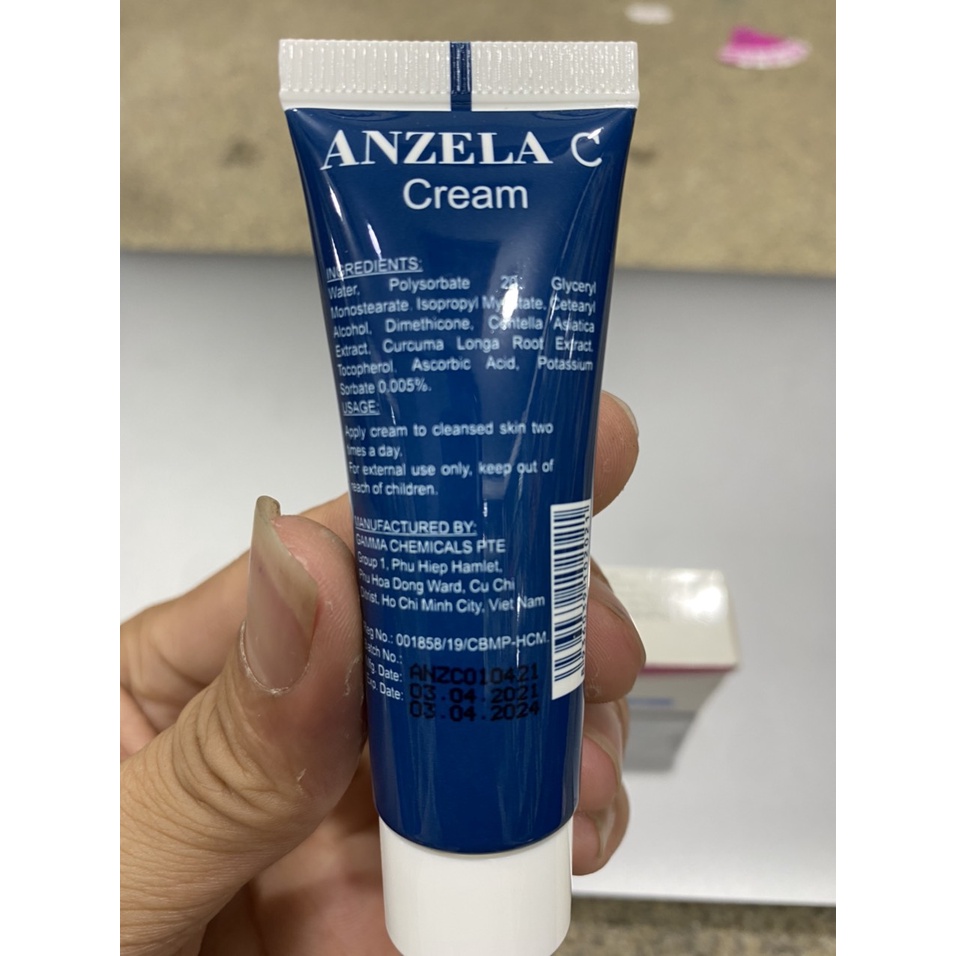 KEM MỜ SẸO, THÂM DA  ANZELA C - 10g