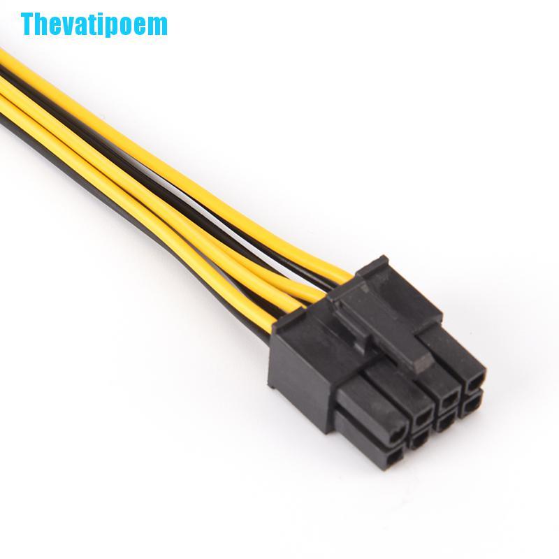 Dây Cáp Nguồn Mở Rộng Pci-E 8pin Sang 8pin Thẻ | BigBuy360 - bigbuy360.vn