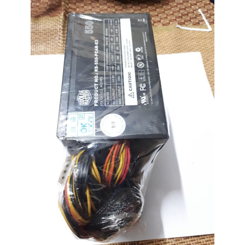 NGUỒN COOLERMASTER 550W cũ bh 1 tháng