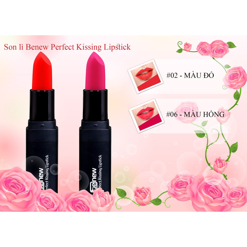 (Hàng chính hãng) Son lì Benew Perfect Kissing Lipstick - Cao cấp Hàn Quốc