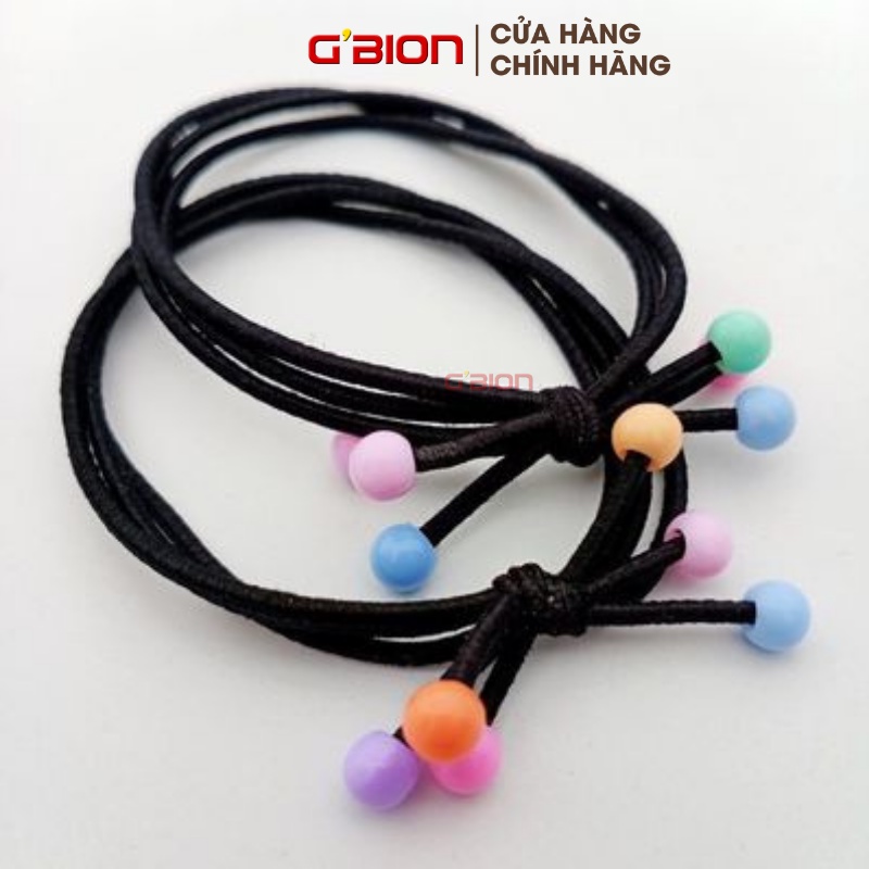 Sỉ 100 dây cột tóc tua rua, quả chery 3 chấm dễ thương style hàn quốc - giá sỉ