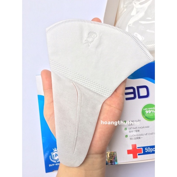Hộp 50 chiếc Khẩu trang IMask 3D Duy Khánh kháng khuẩn công nghệ Nhật Bản loại mới | BigBuy360 - bigbuy360.vn