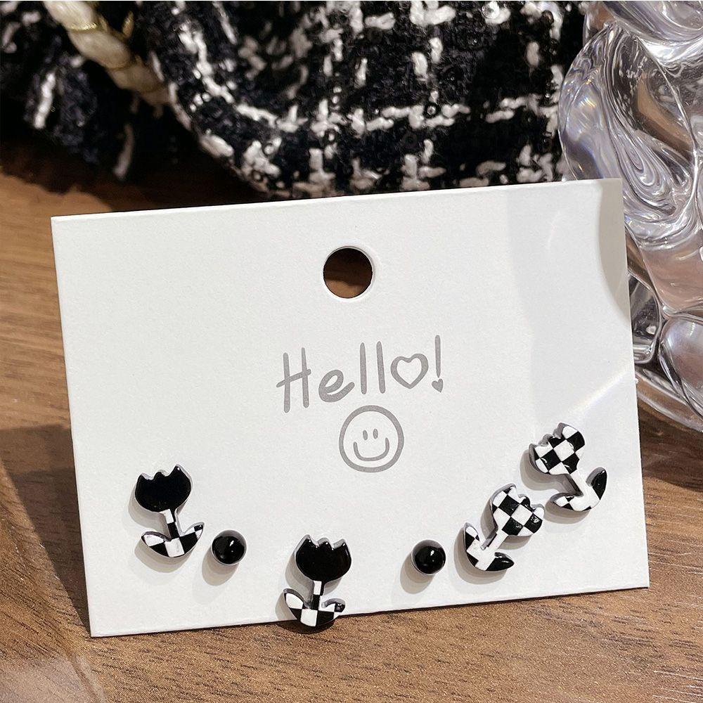 Bông Tai Xỏ Hạt Resin Dễ Phối Đồ Thời Trang Phong Cách Hàn Quốc Dành Cho Bạn Nữ