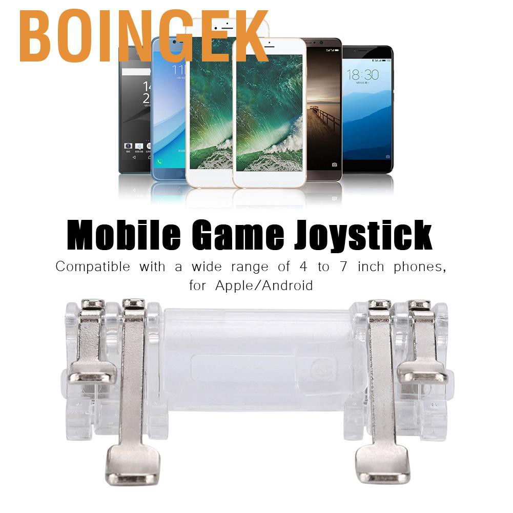 Boingek Mobile Phone Game Controller Telescopic Joystick Aim Button Shooter Gamepad