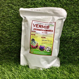 Phân trùn quế tan siêu chậm Vermis-Pro dùng cho hoa lan- cây bonsai túi 1kg