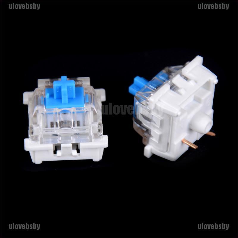 Bộ 10 Bàn Phím Cơ Màu Xanh Dương Dành Cho Cherry MX