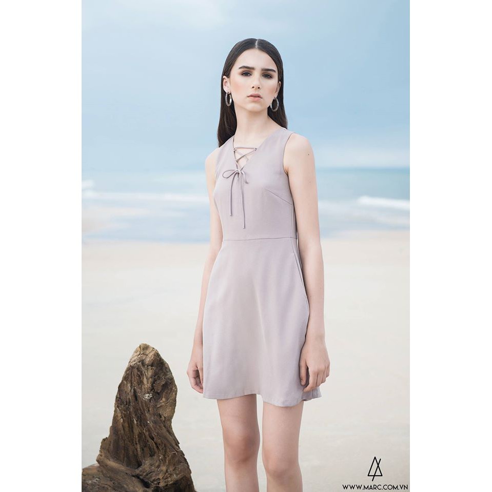Đầm đan dây basic Marc sz M form nhỏ (152)