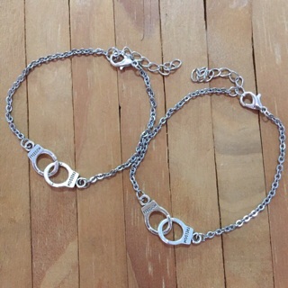 Lắc tay HandMade còng khoá cặp đôi