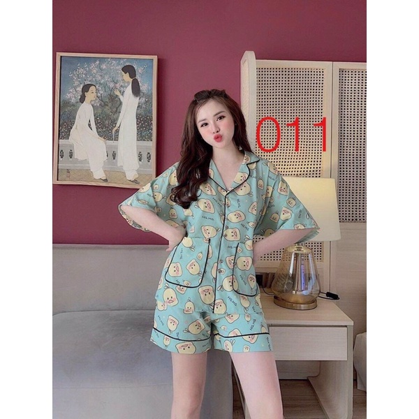 Đồ bộ kate lua siêu mát mềm đủ mà