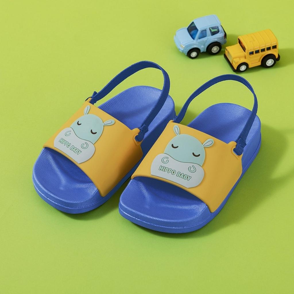 ⚡️ Dép lê có quai thun cho bé trai tập đi, êm mềm, chắc chắn hình siêu nhân người dơi sz 18-23