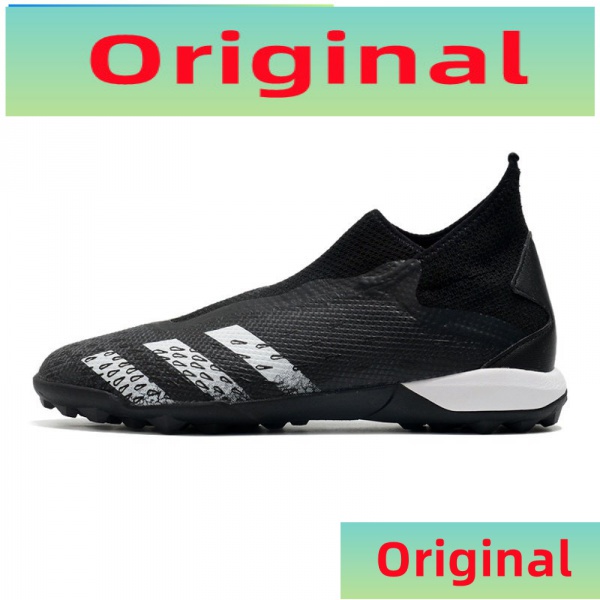 Giày Đá Bóng Adidas Falcon Không Có Dây Buộc Màu Trắng Đen