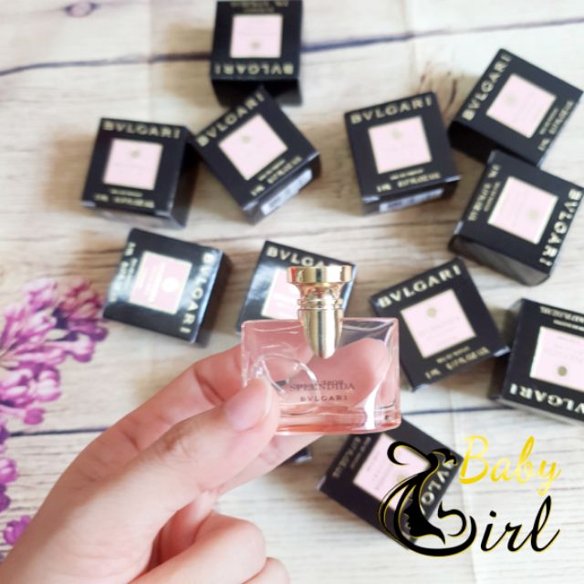 Nước hoa mini nữ BVL Splendida 5ml | Thế Giới Skin Care