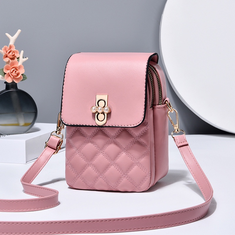 Túi Đeo Chéo Nhỏ Đựng Điện Thoại Và Tiền Xu Phong Cách Mới Cho Nữ