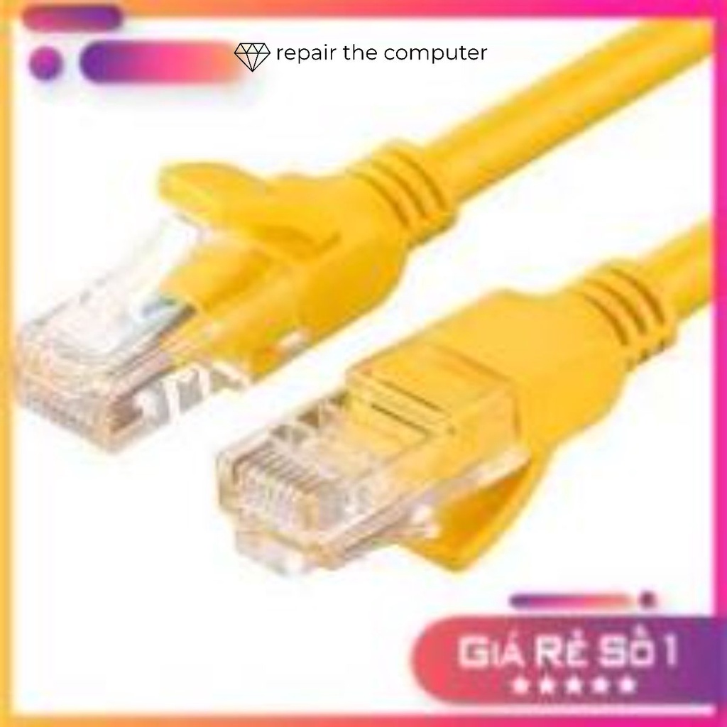 Dây Mạng, Dây Cáp Mạng Internet, Dây Lan Bấm Sẵn 2 Đầu Dài 15m, Truyền Tín Hiệu Ổn Định, Tốc Độ Cao
