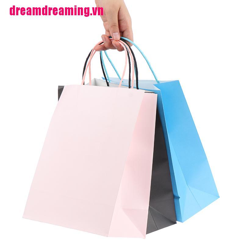 Túi Giấy Màu Trơn Đựng Quà Sinh Nhật Tiện Dụng