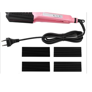 Máy Bấm Duỗi Tóc 4 Thẻ Kemei 1982