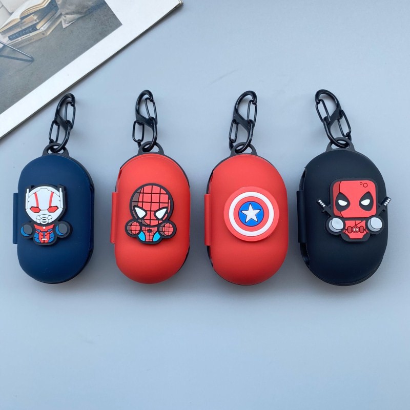 Galaxy Buds_Ốp Silicon cho tai nghe Galaxy Buds +, Galaxy Buds hình Siêu Anh Hùng