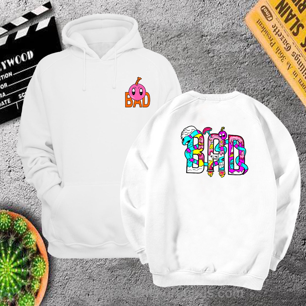 Áo hoodie sweater nỉ bad rabbitss unisex form rộng freeship toàn quốc M88