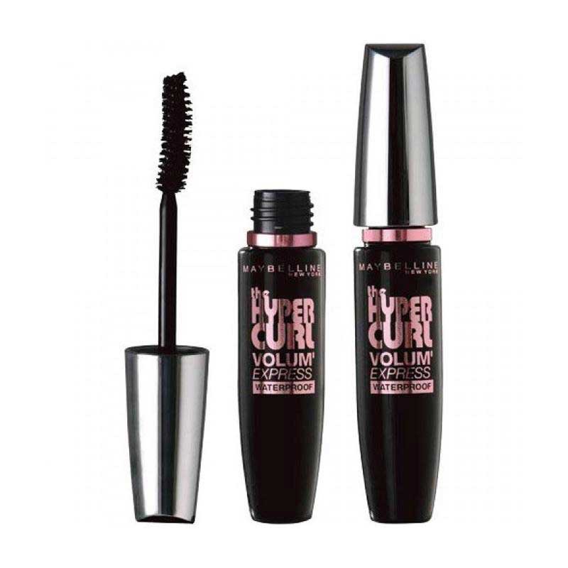 (Chính hãng công ty) Mascara làm cong mi 100° Hypercurl đen Maybelline