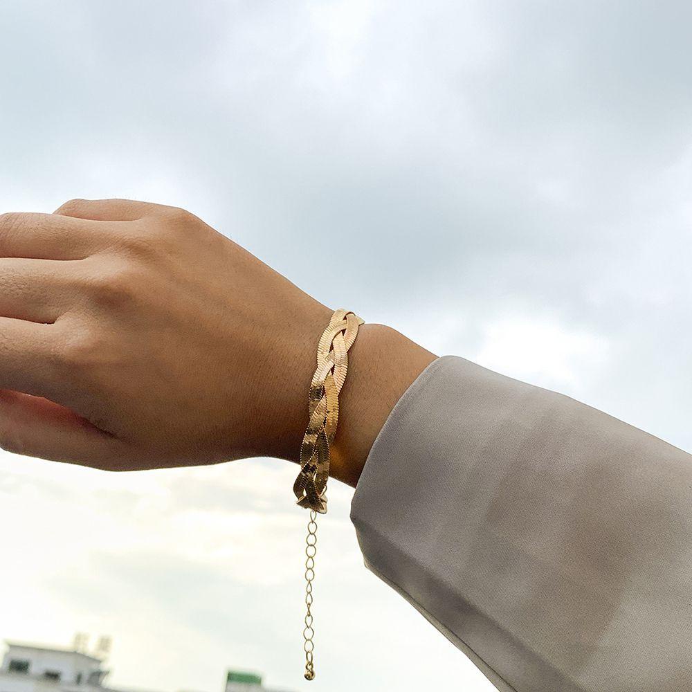 AROMA Vòng cổ Kiểu Sợi Xích Phong Cách Hip Hop Cổ Điển Thời Trang