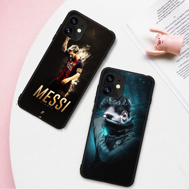 Ốp Điện Thoại Mềm In Hình Cầu Thủ Messi Cho iPhone 11 Pro Max 12 Pro Max 12 Mini 13 Pro Max