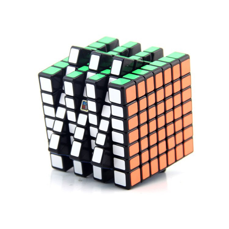 Đồ Chơi Rubik 7x7 Moyu Meilong Sticker (Tặng Dầu Và Chân Đế) - Rubik 7x7x7 MF7 Cao Cấp Chuẩn Quốc Tế