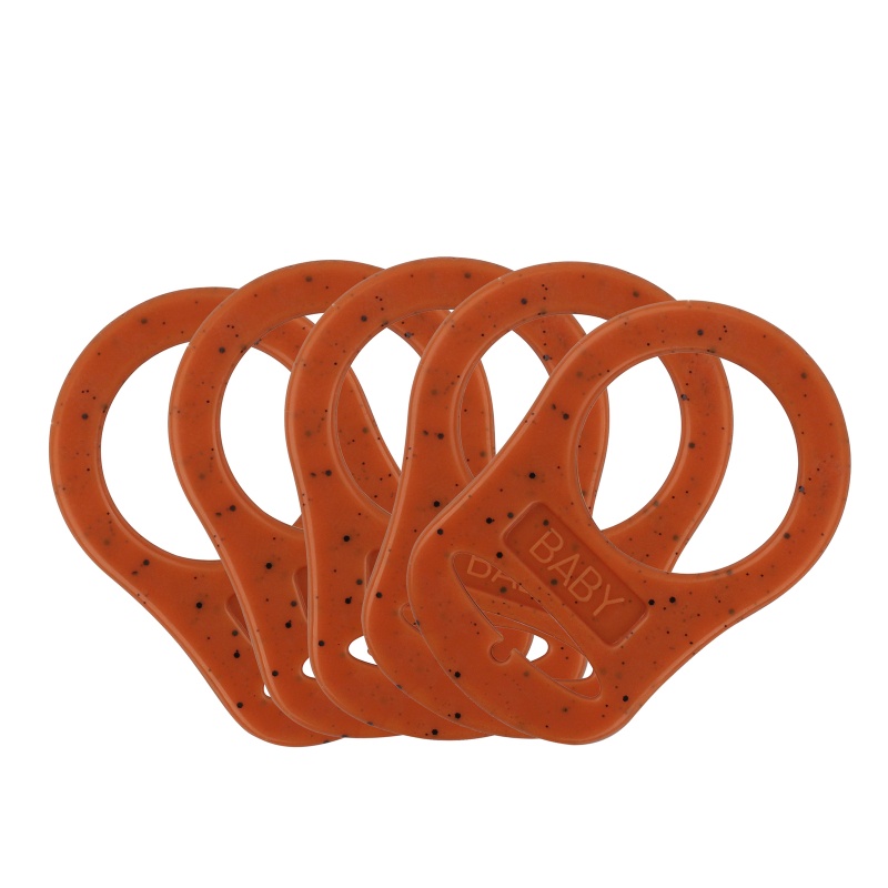 Bộ 5 Vòng Silicone Chuyển Đổi Núm Vú Giả Cho Bé Ngậm Mọc Răng