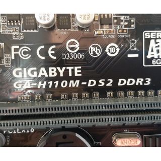 Main giga H110 chạy dr3, fe đầy đủ