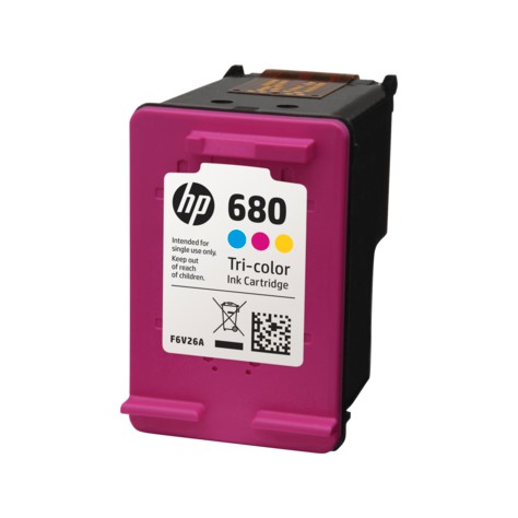 Mực in HP 680 Tri-color Original Ink Advantage Cartridge_F6V26AA - Hàng Chính Hãng