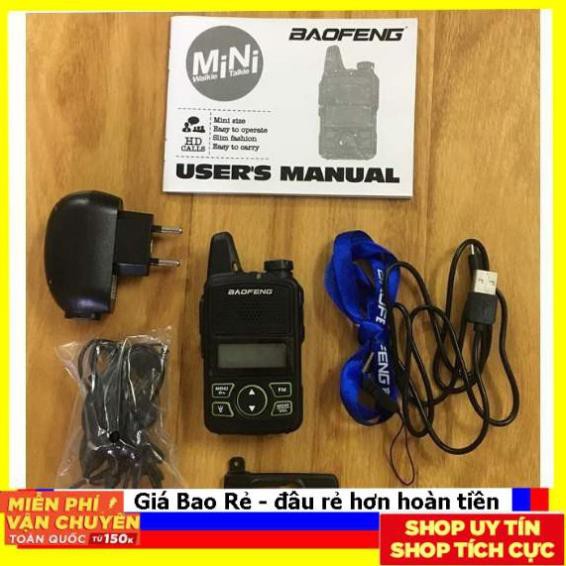 **siêu sale**Bộ Đàm Mini BAOFENG BF-T1