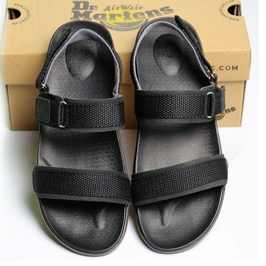 Giày Sandal Nam Quai Ngang Thời Trang Dr Martens Đế Doctor Hàng Nhập Thái Full Hộp 65Dr5