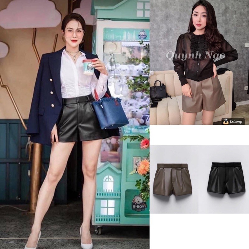 Q004 Quần shorts da Zara xuất xịn