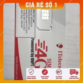 Sim itelecom tài khoản 0đ ch