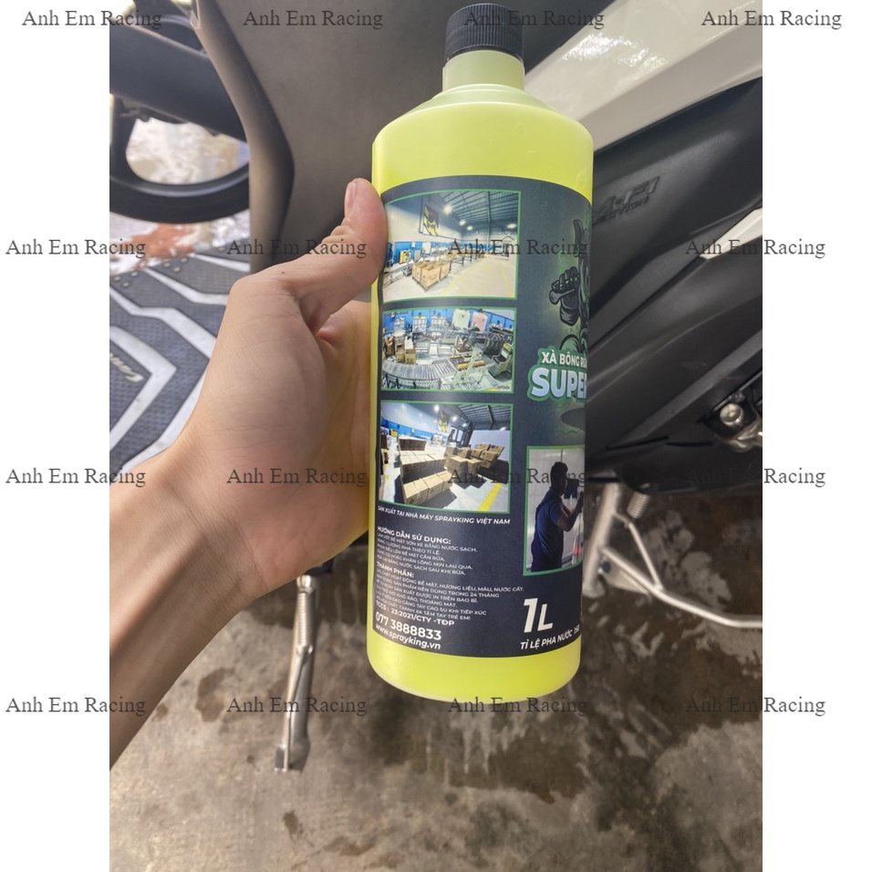 XÀ BÔNG NƯỚC RỬA XE SPAYKING Không Chạm