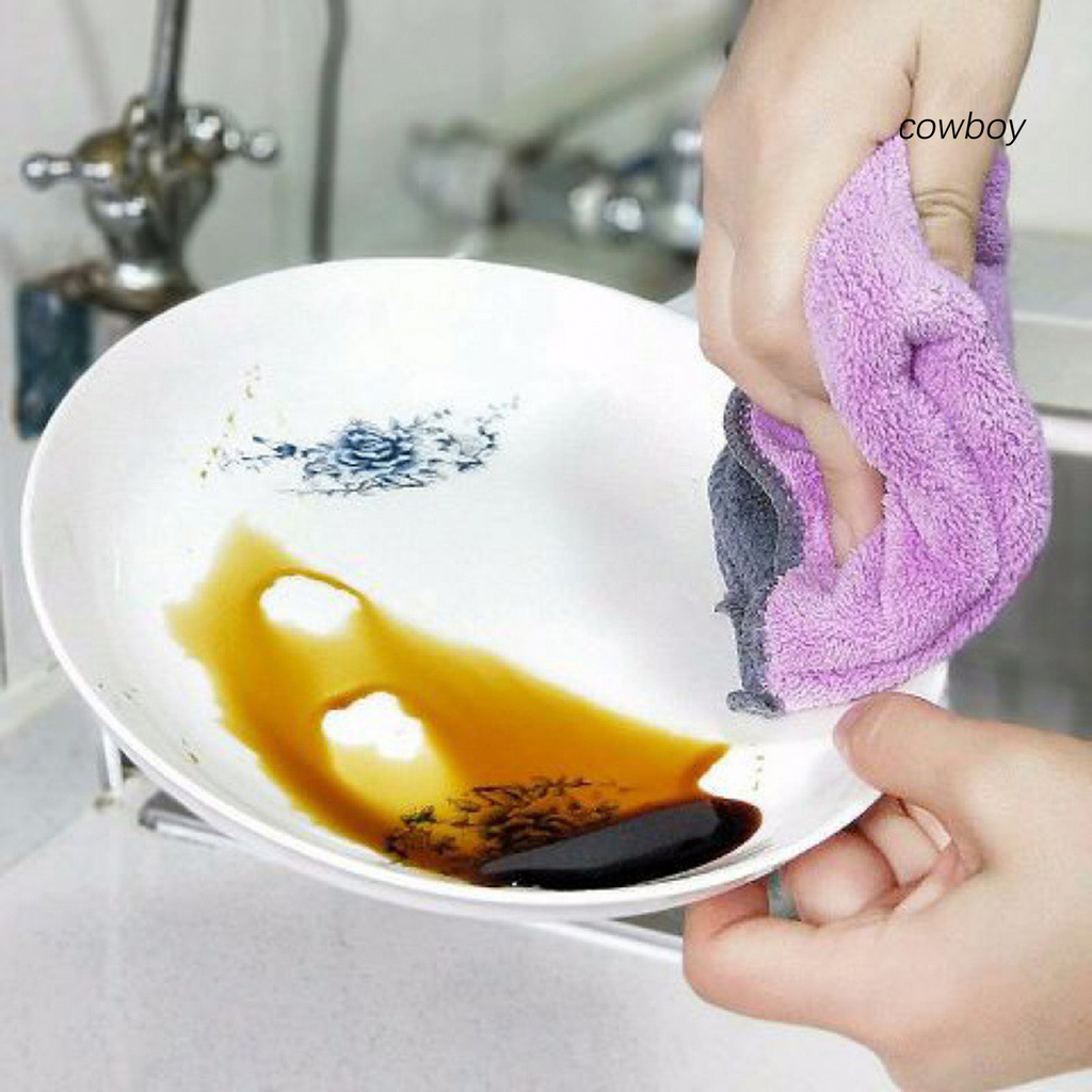 (Hàng Mới Về) Khăn Lau Vệ Sinh Sợi Microfiber Chất Lượng Cao