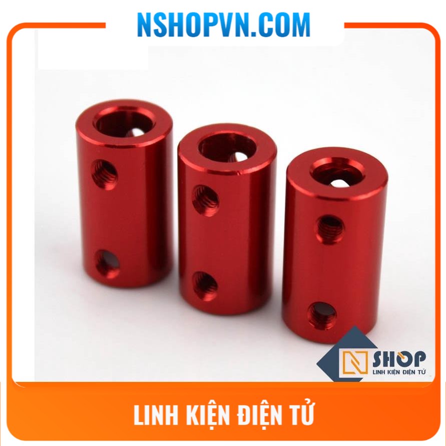 Khớp nối trục nhôm 5mm - 9mm