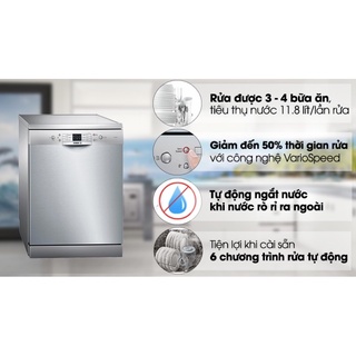 máy rửa chén Bosch Miễn Phí Ship hcm