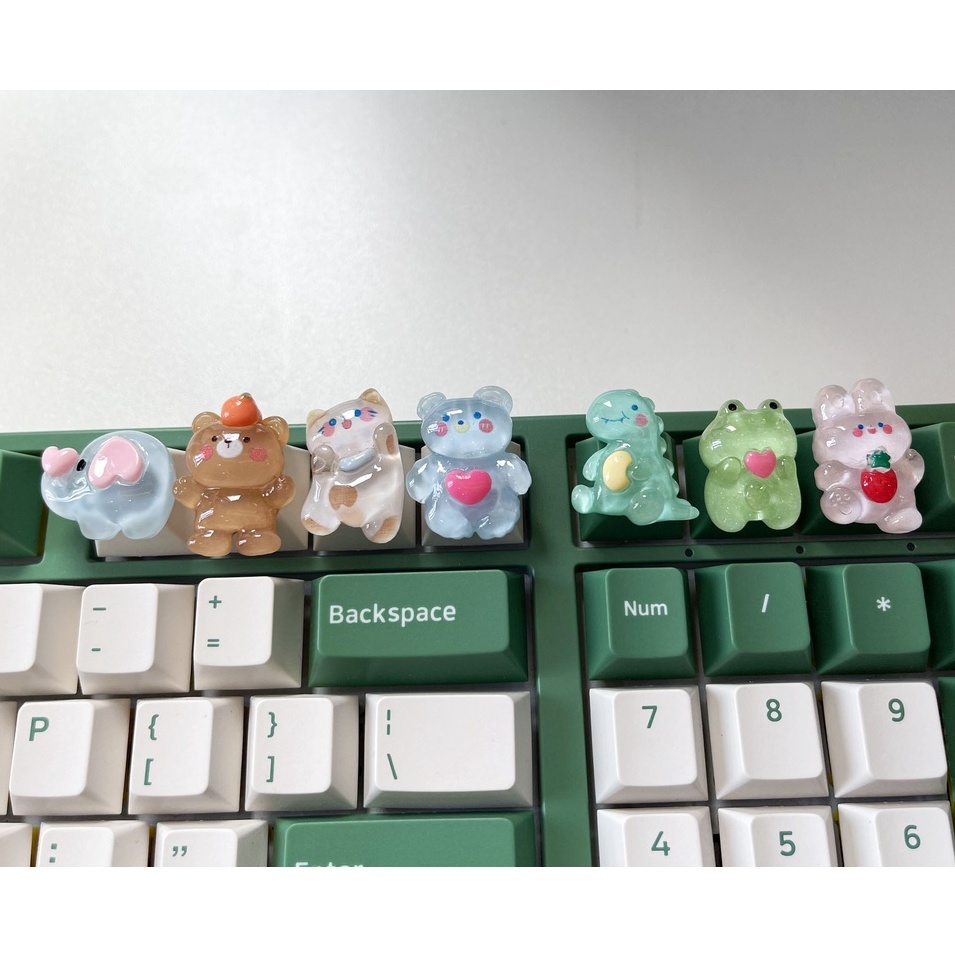 Keycap Lẻ Phím Lẻ Baby Thú Cưng Dễ Thương R4 PBT