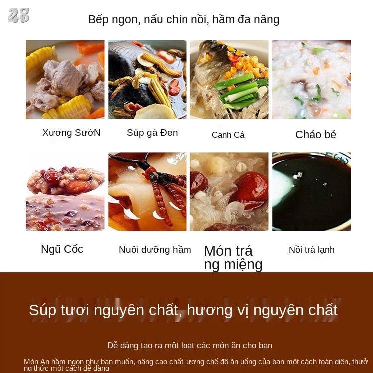 ✢28Nồi hầm siêu lớn dung tích 9500ML-1700ML nhiệt độ cao ngọn lửa mở trực tiếp nấu súp bằng sứ