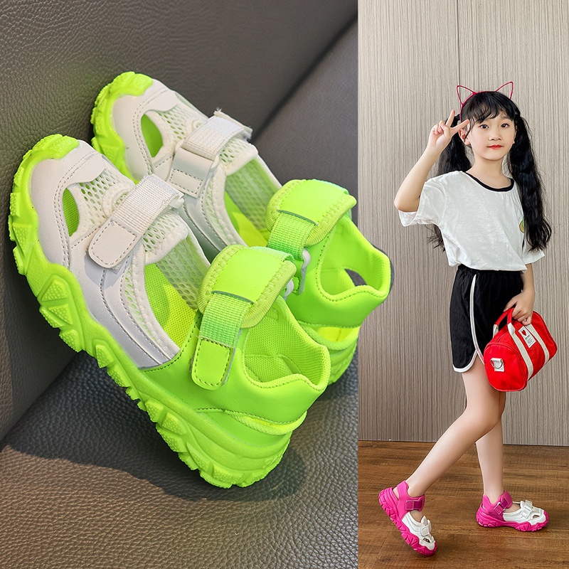 Sandal bé gái đi học, đi chơi phong cách Hàn Quốc siêu xinh, siêu bền hàng Quảng Châu cao cấp SDG16