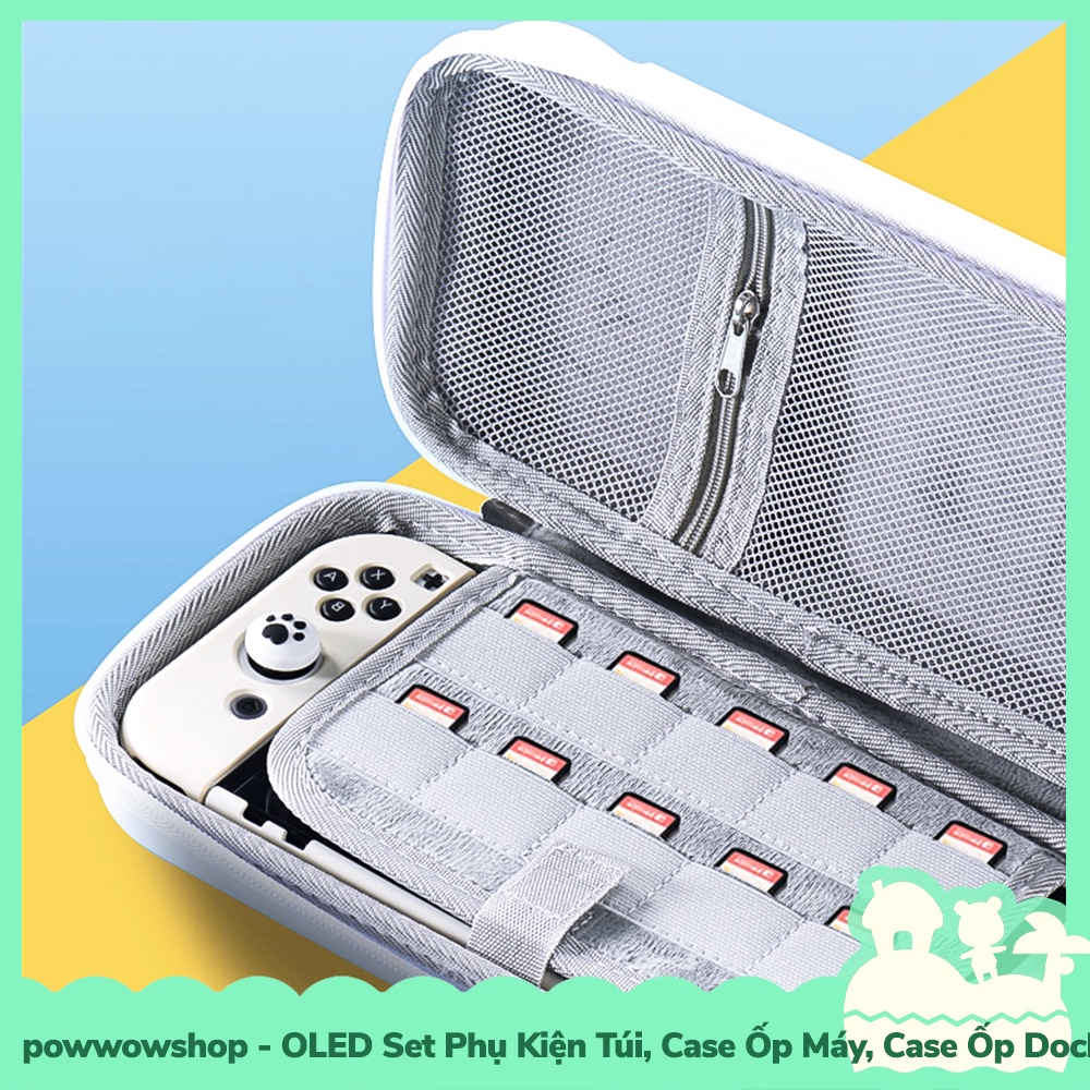 OLED/V1/V2 Set Phụ Kiện Case Ốp Máy, Ốp Dock Nintendo Switch Phong Cách Legend Arceus