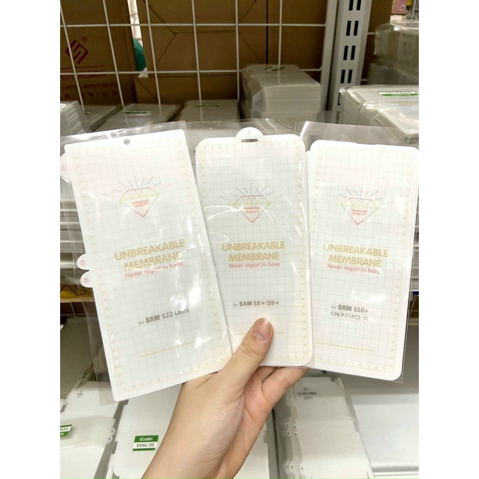 Dán ppf mặt trước samsung S8/S9/S10/S20/S21/Plus/+/FE/Ultra/Note8/Note 9/ Note 10/ Note 10 Plus/ Note 20/ Note 20 ultra