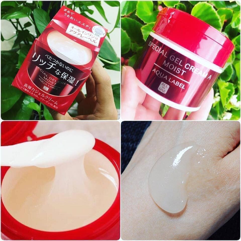 Kem dưỡng da 5 trong 1 Shiseido Aqualabel Special Gel Cream Nhật Bản 90g