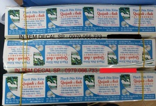Tem decal dán sp